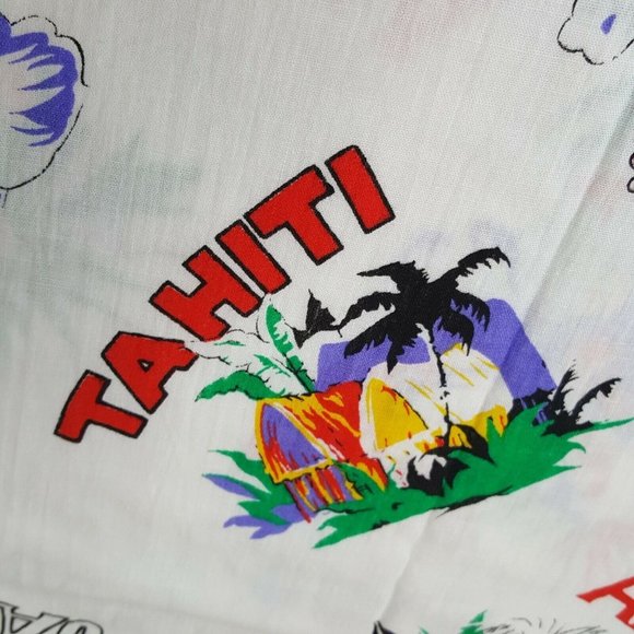 Marcus Brothers Fabric Tahiti Jamaica Guadalupe 3 + Yards Fabric Remnant 44" - Picture 7 of 7